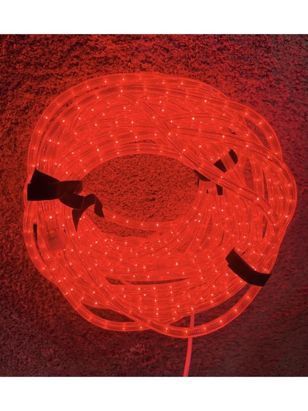3~ Flexible Red Rope Lights Model: iF2C-E~ Indoor/outdoor ~ 53ft 4in